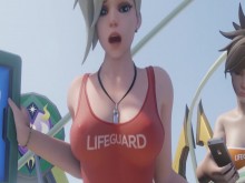 Overwatch Compilación Playa de Bewyx Animations