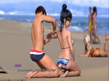 Atmósfera del proyecto: Chica increíble y sexy en la playa-Ep14
