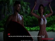 Dominos Beach 6: la primera noche de surf de John y conexión con la cueva Zoe