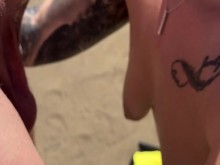 Mamada En La PLAYA ???? Espero Que Nadie Me DESCUBRA