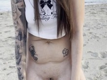 En La Playa???? Orinando En Publico, Espero Que Nadie ME DESCUBRA????