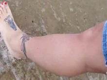 Paseo por la playa