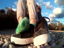 ¡¡Primer día de playa para mis pies en 2021!! ¡¡Disfrútala!!