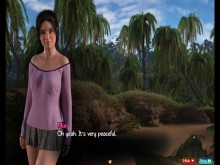 TESORO DE NADIA 45 - ALIA Y KALEY QUIEREN TENER SEXO EN TRIO CERCA DE LA CASA DE ALIA EN LA PLAYA