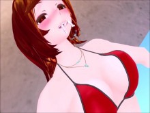 Gigante Bikini Vore - (Animación MMD)